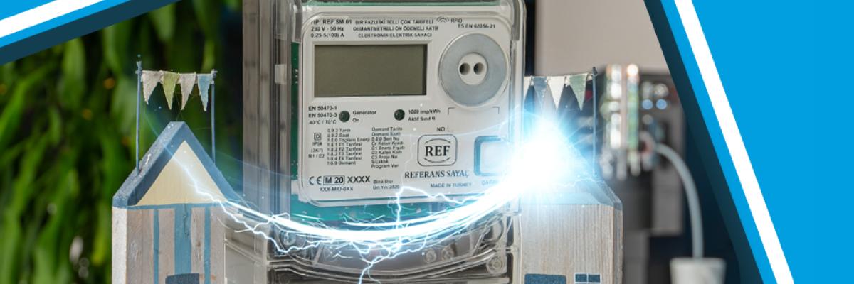 Brojilo za struju u kući za odmor u Alanji, osigurava pouzdanu energiju za udoban odmor na Turskoj rivijeri.
